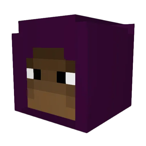 Justin_050501 Minecraft avatar head, 3D render