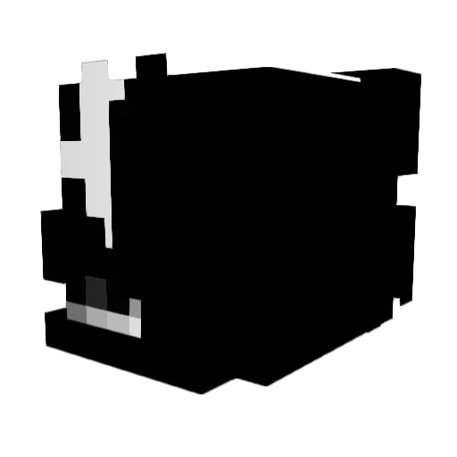 Justsmileyy Minecraft avatar head, 3D render