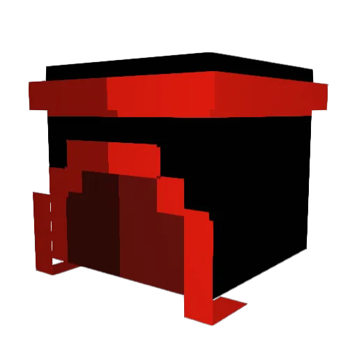JusuLuv Minecraft avatar head, 3D render