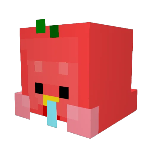 Juu_Nee Minecraft avatar head, 3D render