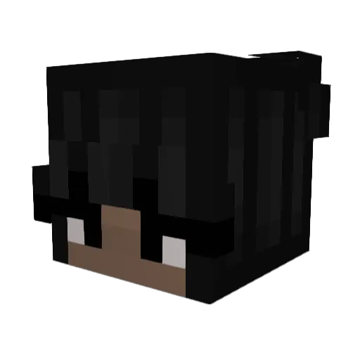 Juultjeeeeee Minecraft avatar head, 3D render