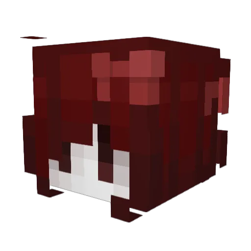 JuuzouXII_ Minecraft avatar head, 3D render