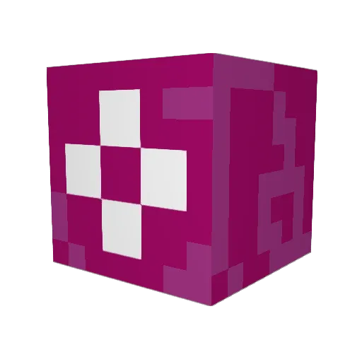 JuxTheGoat Minecraft avatar head, 3D render