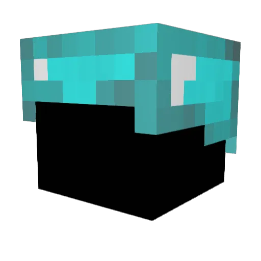 Juzpl1 Minecraft avatar head, 3D render
