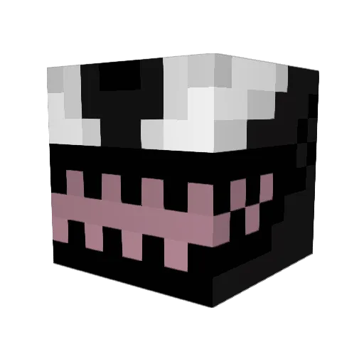 JvZ11 Minecraft avatar head, 3D render