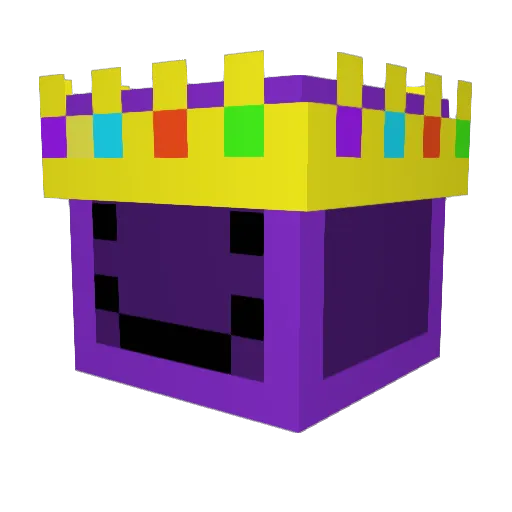 Jvanlol Minecraft avatar head, 3D render