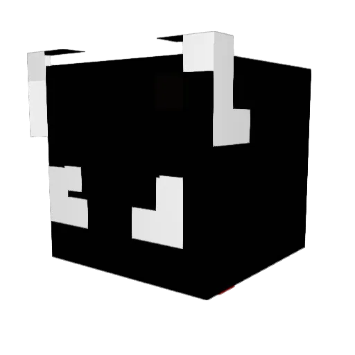 Jvcm7 Minecraft avatar head, 3D render