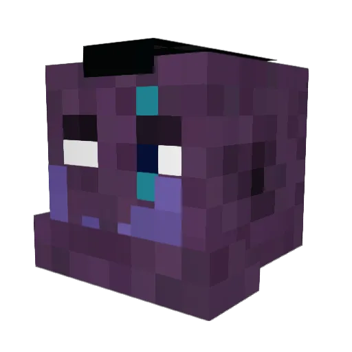 Jvgk31 Minecraft avatar head, 3D render