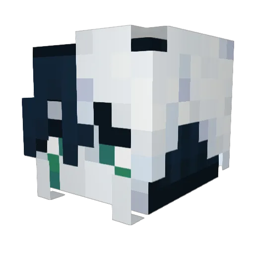 Jvyrare Minecraft avatar head, 3D render