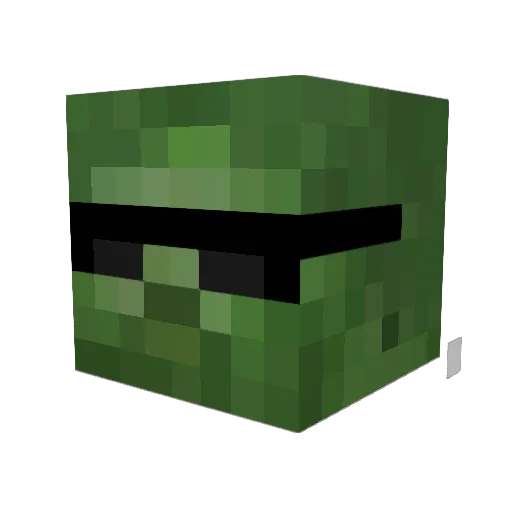Jwatters1999 Minecraft avatar head, 3D render
