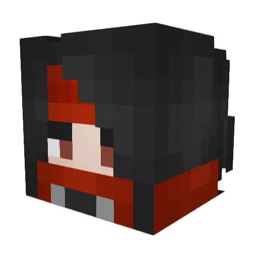Jwillie424 Minecraft avatar head, 3D render