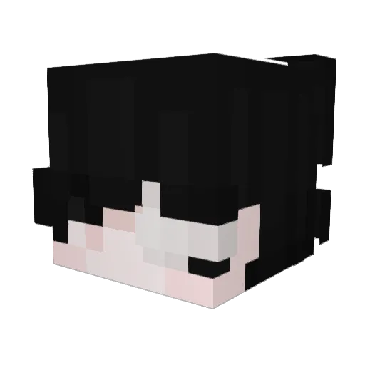 JxCarlGP Minecraft avatar head, 3D render