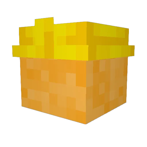Jxaire Minecraft avatar head, 3D render