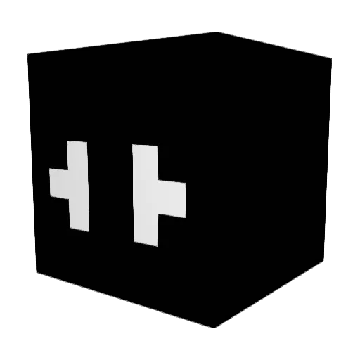 Jxgiu Minecraft avatar head, 3D render