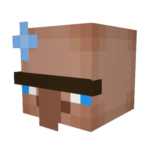 Jxkob1 Minecraft avatar head, 3D render