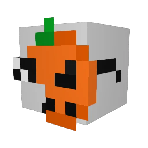Jxmand Minecraft avatar head, 3D render