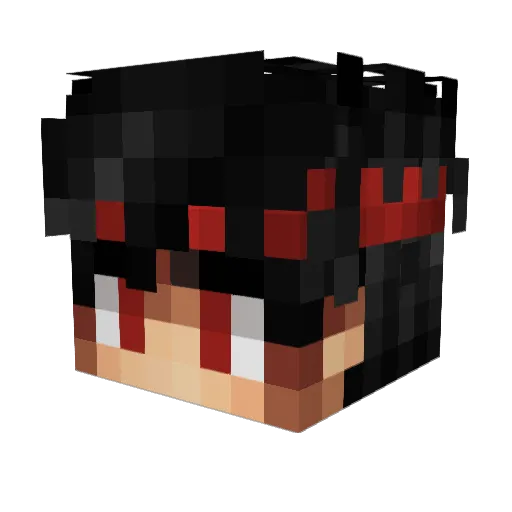 Jxmmy_ Minecraft avatar head, 3D render