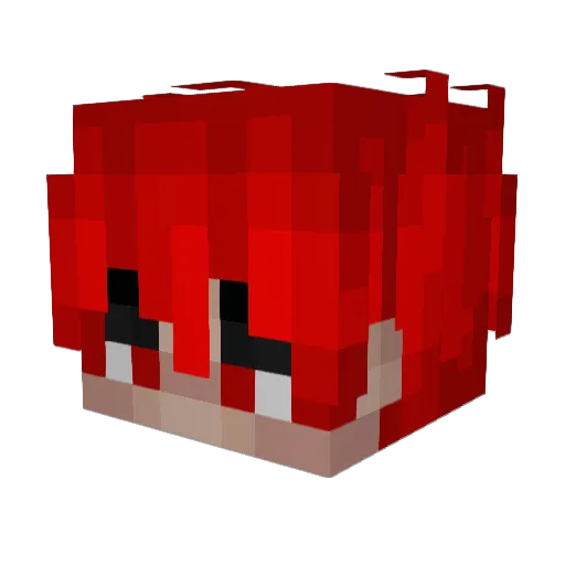Jxsstarr Minecraft avatar head, 3D render
