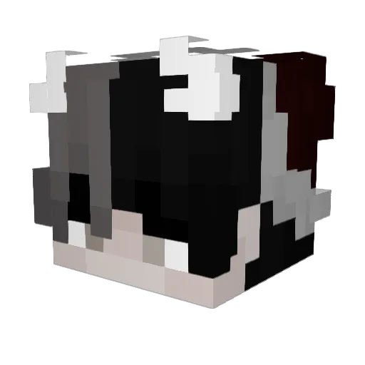 JxstNiklas Minecraft avatar head, 3D render