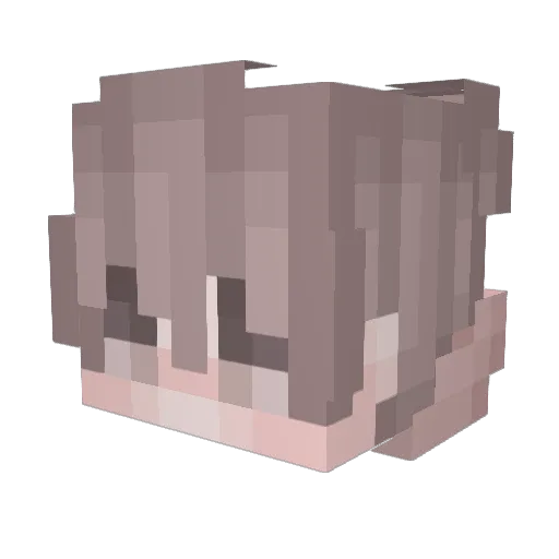 Jxst_Ink Minecraft avatar head, 3D render