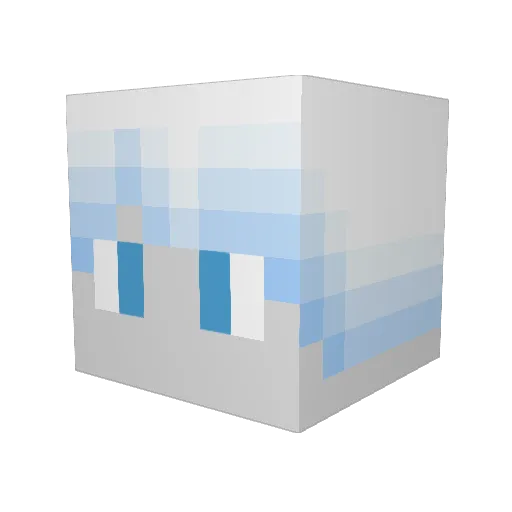 JxyArr Minecraft avatar head, 3D render