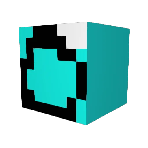 Jy5top Minecraft avatar head, 3D render