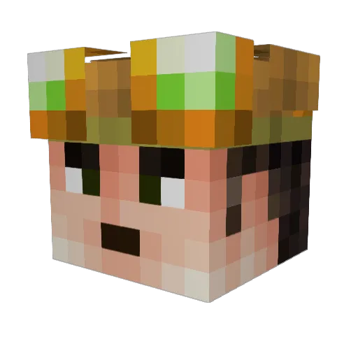 JyZy971 Minecraft avatar head, 3D render