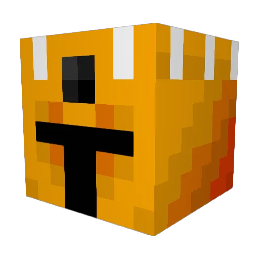 Jye4523 Minecraft avatar head, 3D render