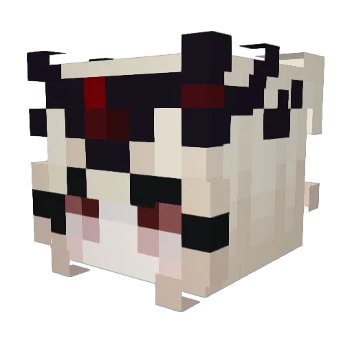 Jyld Minecraft avatar head, 3D render