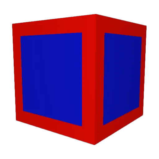 Jylloc Minecraft avatar head, 3D render