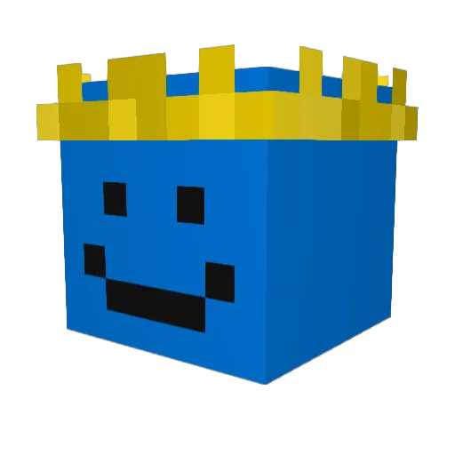 Jyoutarou321 Minecraft avatar head, 3D render