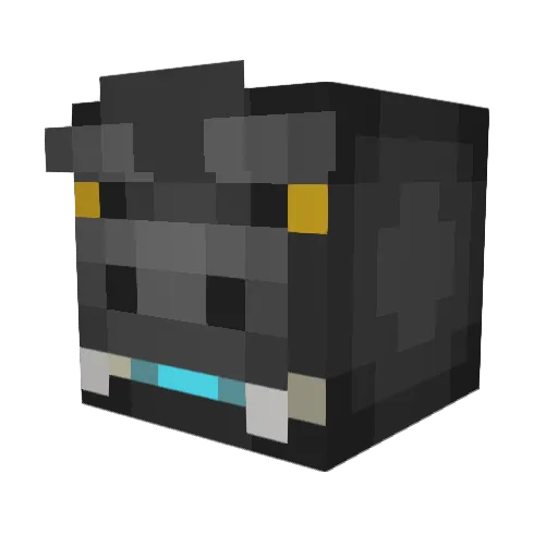 Jza80Velost Minecraft avatar head, 3D render