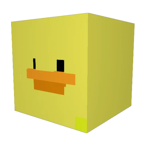Jzamakii Minecraft avatar head, 3D render