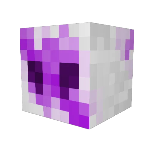 K00R0C Minecraft avatar head, 3D render