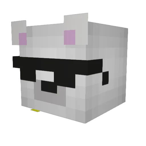 K00lMiner Minecraft avatar head, 3D render