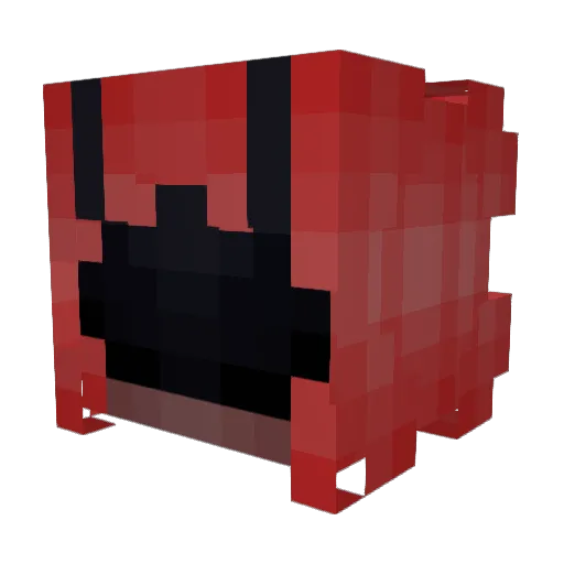 K0K0PON Minecraft avatar head, 3D render
