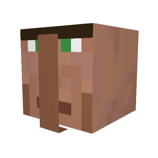K0blerone Minecraft avatar head, 3D render