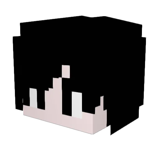 K0gtF Minecraft avatar head, 3D render