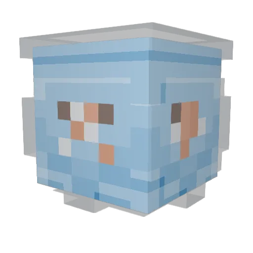 K0i_B0i Minecraft avatar head, 3D render