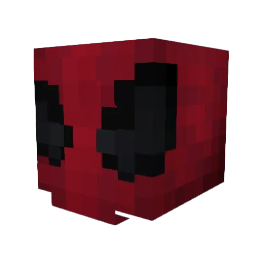 K0j1_ Minecraft avatar head, 3D render