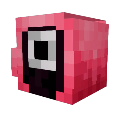 K0llionder Minecraft avatar head, 3D render
