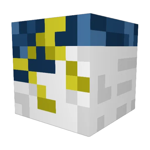 K0nvikt Minecraft avatar head, 3D render