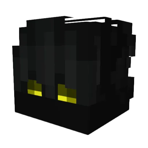 K0xBoN Minecraft avatar head, 3D render