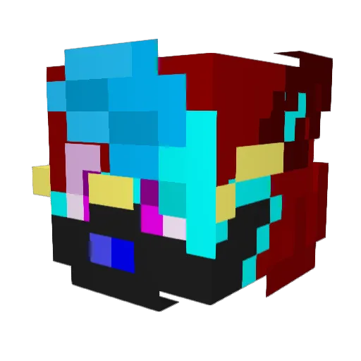 K1DN3Y570N3 Minecraft avatar head, 3D render