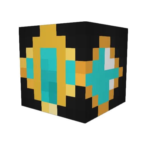 K1JV Minecraft avatar head, 3D render
