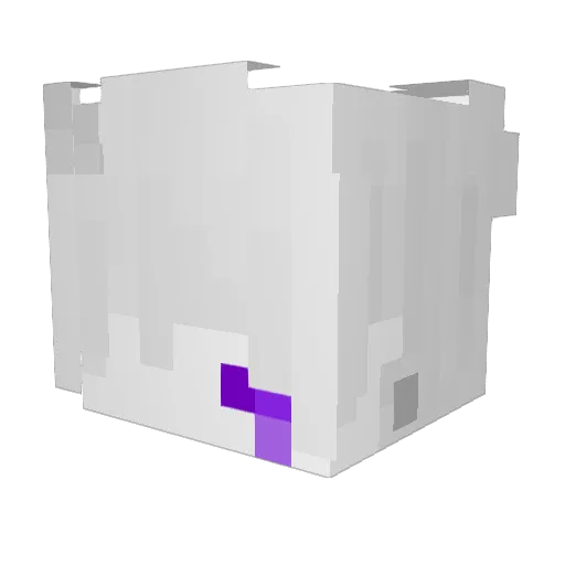 K1MYSTER Minecraft avatar head, 3D render