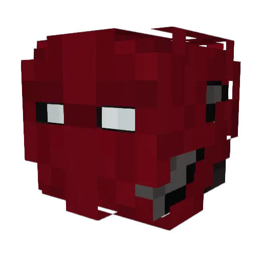K1NGS18R Minecraft avatar head, 3D render