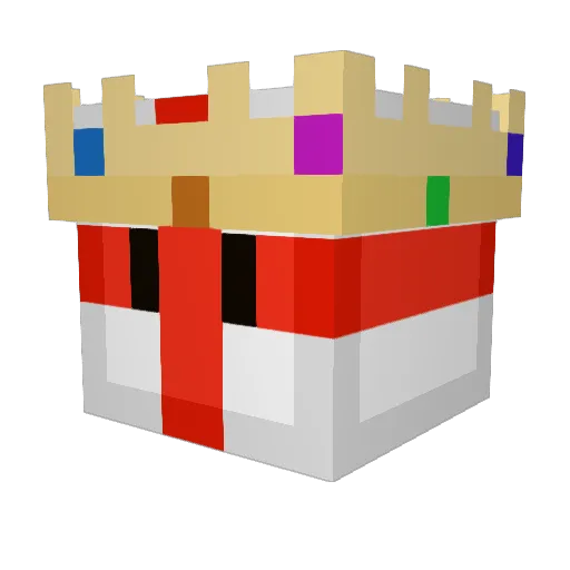 K1RKonYMIX3R Minecraft avatar head, 3D render