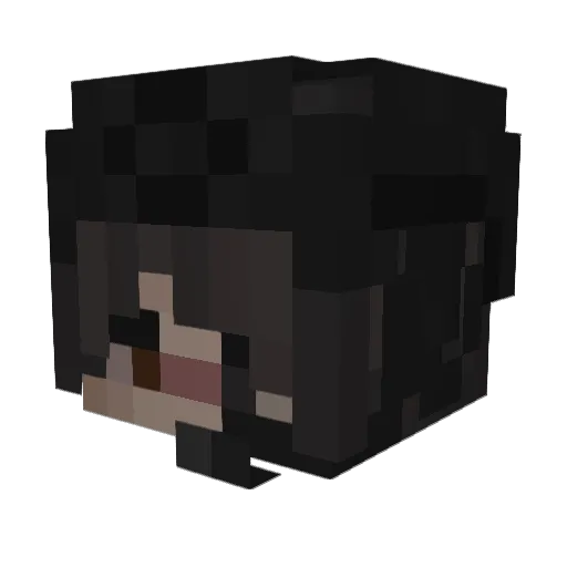 K1asSniy_Su4Ko Minecraft avatar head, 3D render