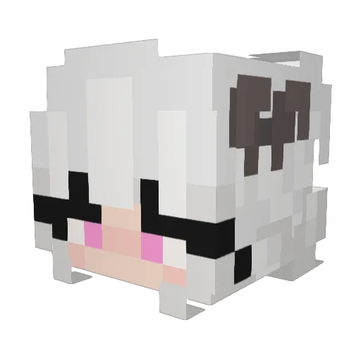 K1loNova459 Minecraft avatar head, 3D render